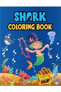 Shark Coloring Book