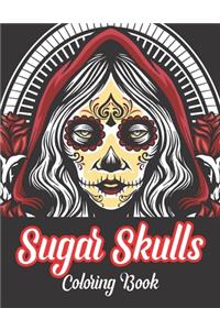 Sugar Skulls Coloring Book