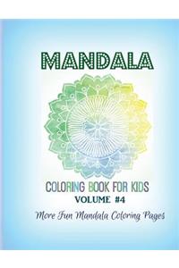 Mandala Coloring Book for Kids