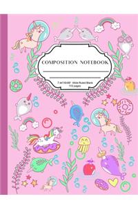 Wide Rule Composition Notebook