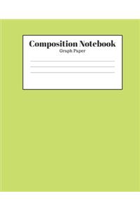 Composition Notebook - Graph Paper