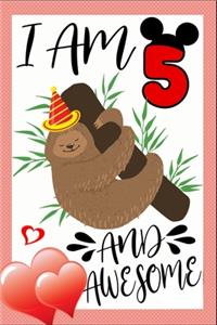 I Am 5 And Awesome