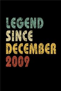 Legend Since December 2009