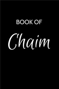 Chaim Journal