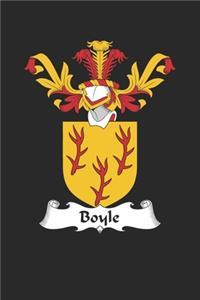 Boyle: Boyle Coat of Arms and Family Crest Notebook Journal (6 x 9 - 100 pages)