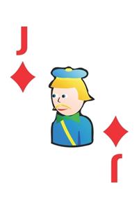Jack Of Diamonds Notebook