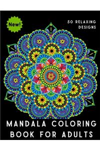 Mandala Coloring Book for Adults