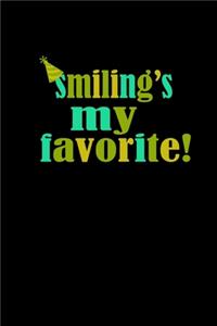 Smiling's my favorite: 110 Game Sheets - 660 Tic-Tac-Toe Blank Games - Soft Cover Book for Kids for Traveling & Summer Vacations - Mini Game - Clever Kids - 110 Lined page