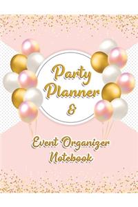 Party Planner and Event Organizer Notebook