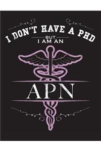 I Dont Have A PHD But I Am An APN