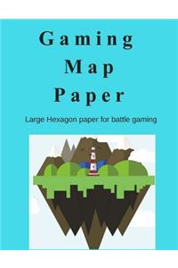 Gaming Map Paper Book