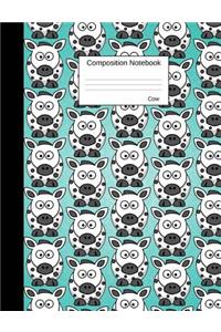 Cow Composition Notebook