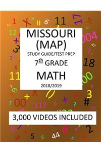 7th Grade MISSOURI MAP, 2019 MATH, Test Prep