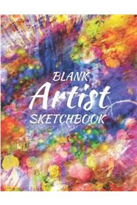 Blank Artist Sketchbook
