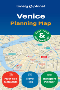 Lonely Planet Venice City Map 2