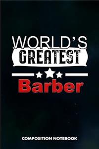 World's Greatest Barber