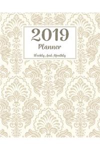 2019 Planner Weekly and Monthly