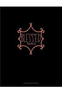 Blessed - Psalms 23: Cornell Notes Notebook