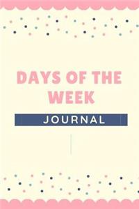 Days of the Week Journal