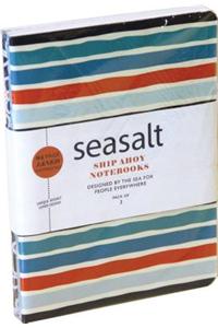 Seasalt: Ship Ahoy! Large Paperback Notebooks (pack of 3)