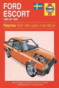 Ford Escort (1980 - 1990) Haynes Repair Manual (svenske utgava)