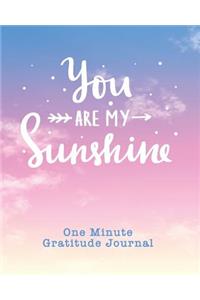 One Minute Gratitude Journal