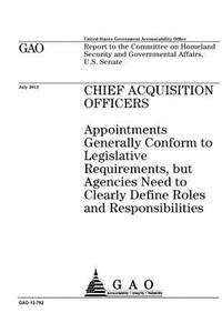 Chief acquisition officers