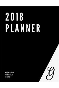 2018 Planner