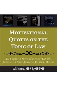 Motivational Quotes on the Topic of Law