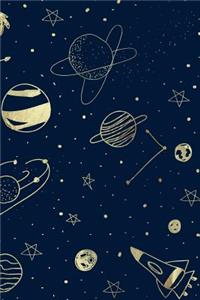 Astronomy Galaxy Notebook