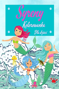 Syrenka Kolorowanka dla dzieci