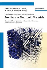 Frontiers in Electronic Materials