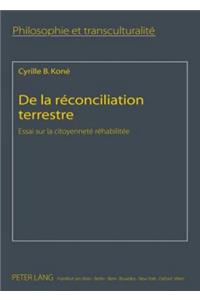 de la Reconciliation Terrestre