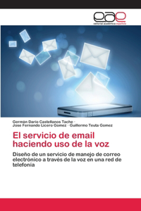 servicio de email haciendo uso de la voz