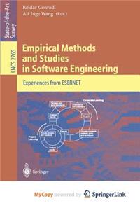Empirical Methods and Studies in Software Engineering