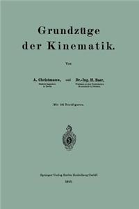 Grundzüge Der Kinematik