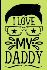 I love you, Daddy - Fill in the blank book with prompts for kids
