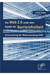 Web 2.0 unter dem Aspekt der Barrierefreiheit