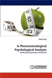Phenomenological Psychological Analysis