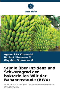 Studie über Inzidenz und Schweregrad der bakteriellen Wilt der Bananenstaude (BWX)