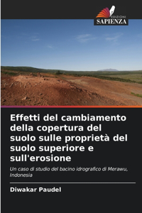 Effetti del cambiamento della copertura del suolo sulle proprietà del suolo superiore e sull'erosione