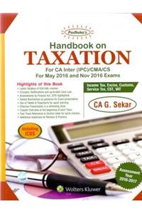 Handbook on Taxation - CA Inter IPC/CMA/CS