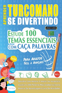 Aprender Turcomano Se Divertindo! - Para Adultos