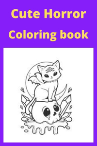 Cute Horror Coloring book