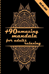 +90 amazing mandala for adults relaxing