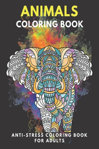 Animals Coloring Book For Adults
