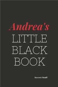 Andrea's Little Black Book.