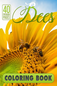 Bees Coloring Book