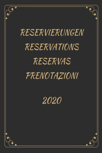 Libro prenotazioni 2020