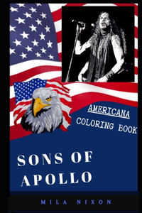 Sons of Apollo Americana Coloring Book